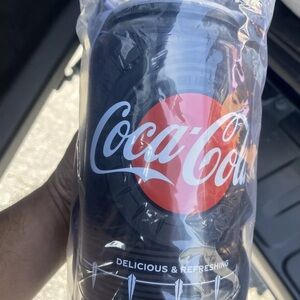 Disney Parks Black Panther Coca-Cola Can Sipper Cup Pym Lab Avengers Campus